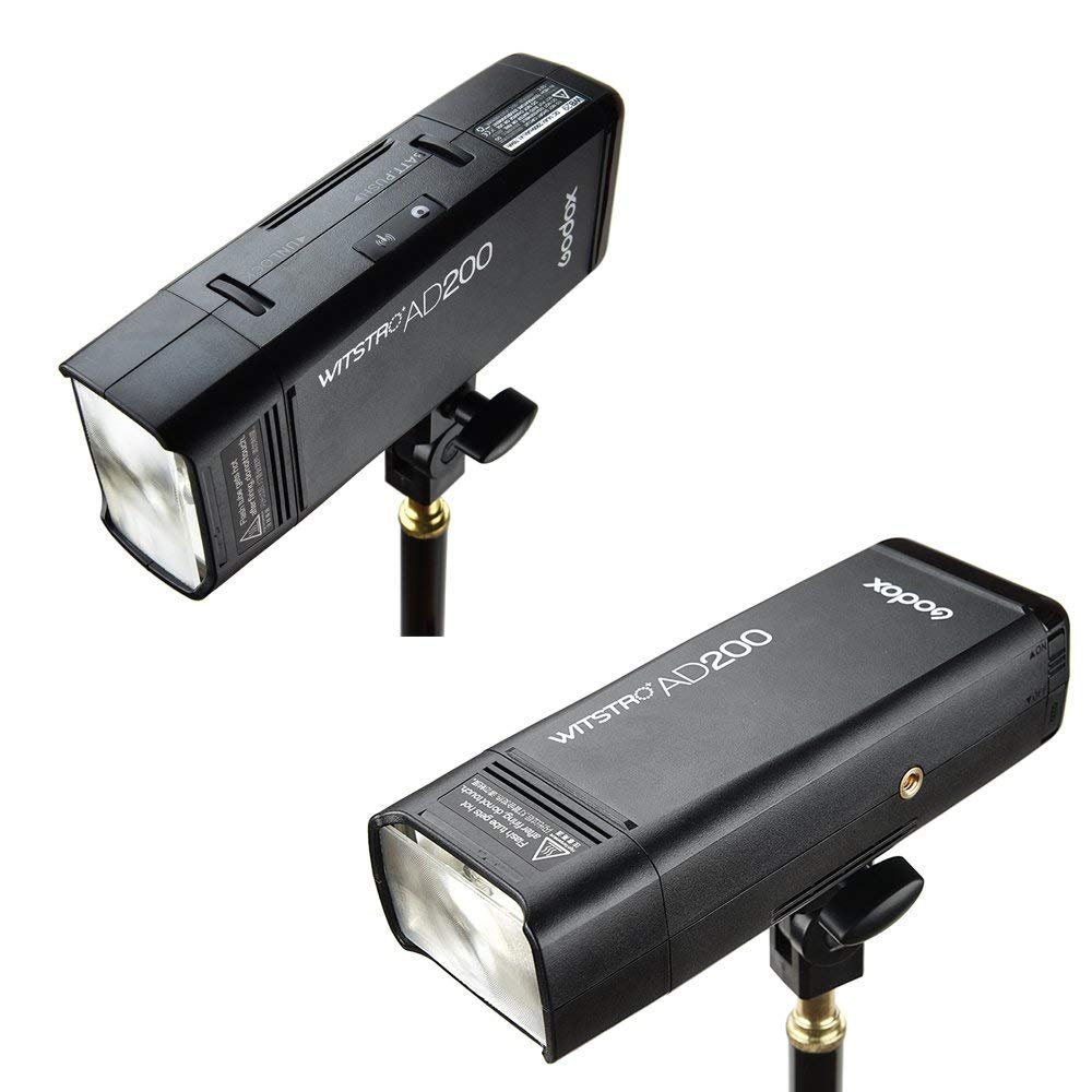 Amazon.com : Godox AD200 TTL Flash Strobe, 200Ws 2.4G 1/8000